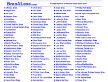 Tablet Screenshot of bras4less.com